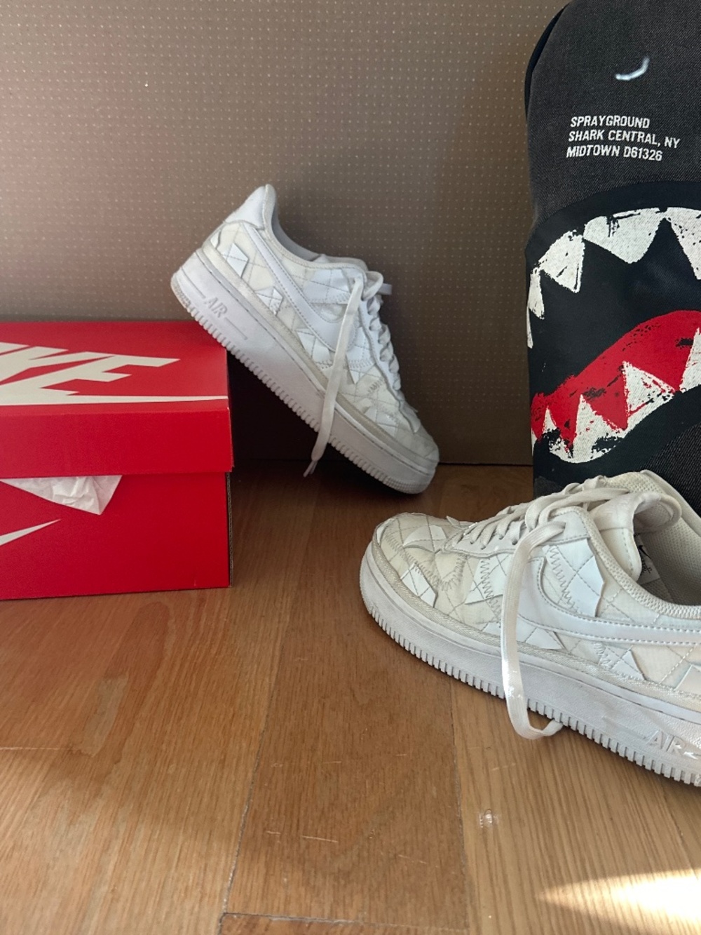 Billie Ellish x Nike Air Force1 lows “Triple White”